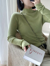 Pure Merino Wool Mock Neck Slim Fit Sweater - Made in Australia - Women's, 10 Colours