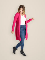 Cashmere & Silk Shawl Collar Cardigan