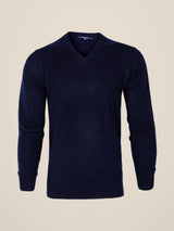 Men's 100% Mongolian Cashmere  V Neck Sweater