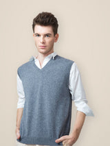 Men's 100% Mongolian Cashmere  Vest