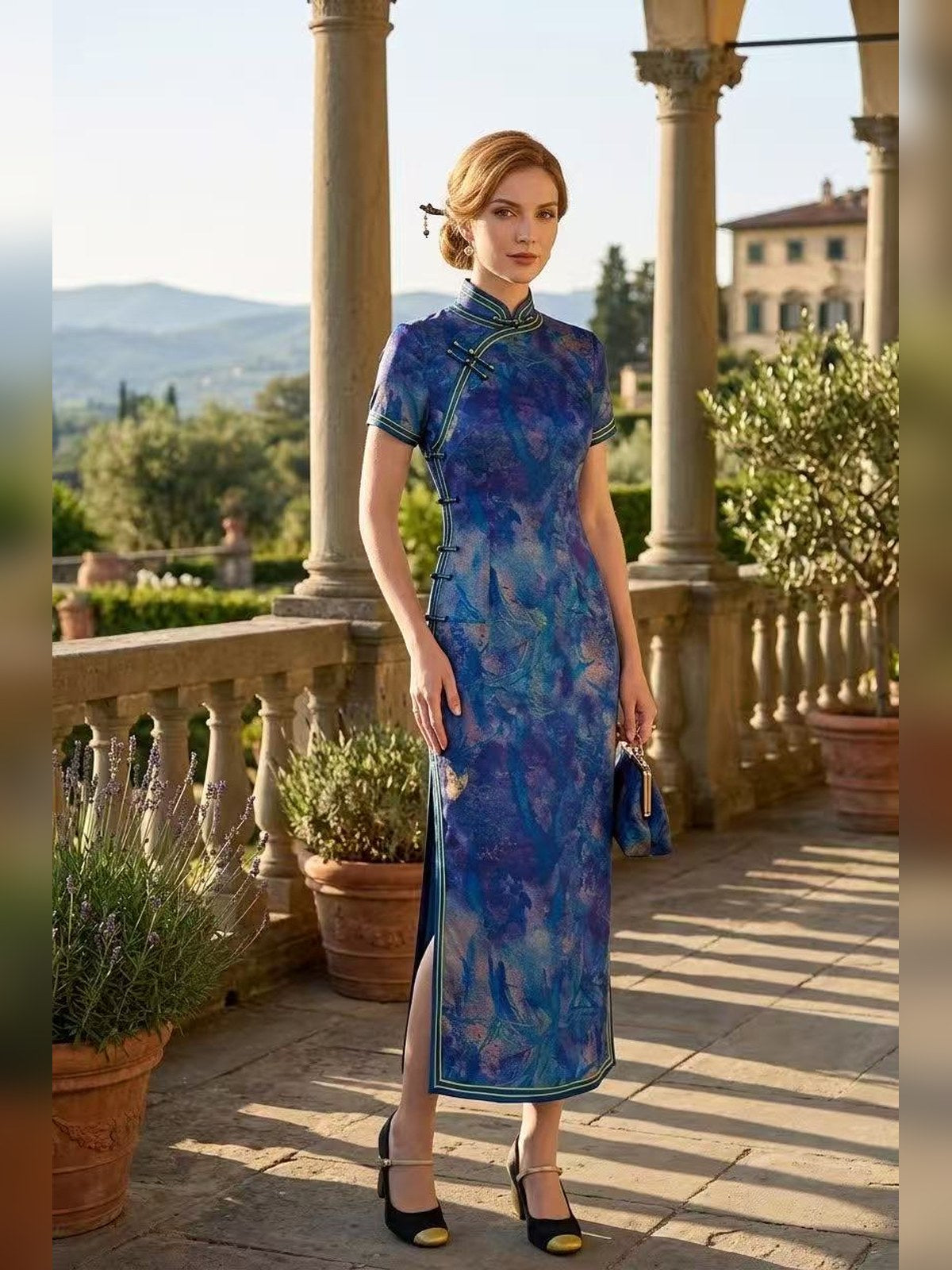 Silk Mix Qipao Cheongsam