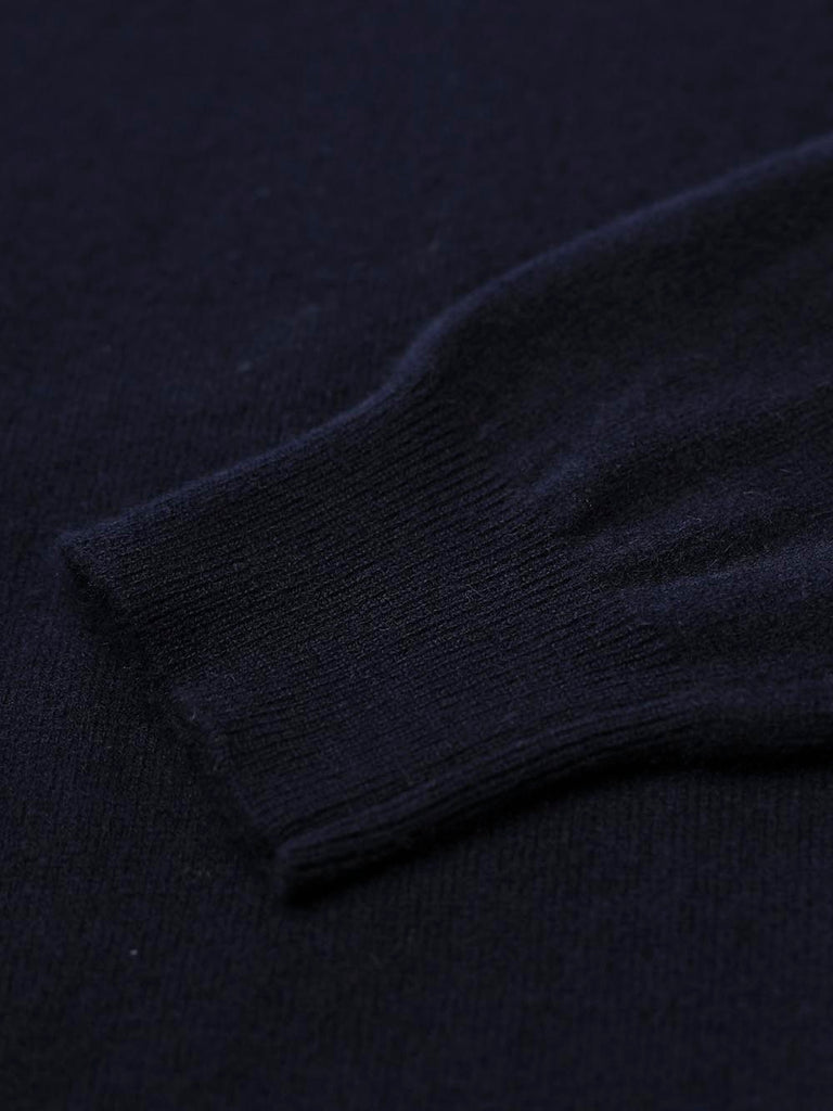 100% Mongolian Cashmere Turtle Neck Sweater - Cashmere & Silk